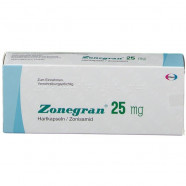 Купить Зонегран (Зонисамид) 25 мг Франция капсулы №14 в Орле