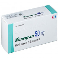 Купить Зонегран Зонисамид 50 мг капсулы №28 в Орле